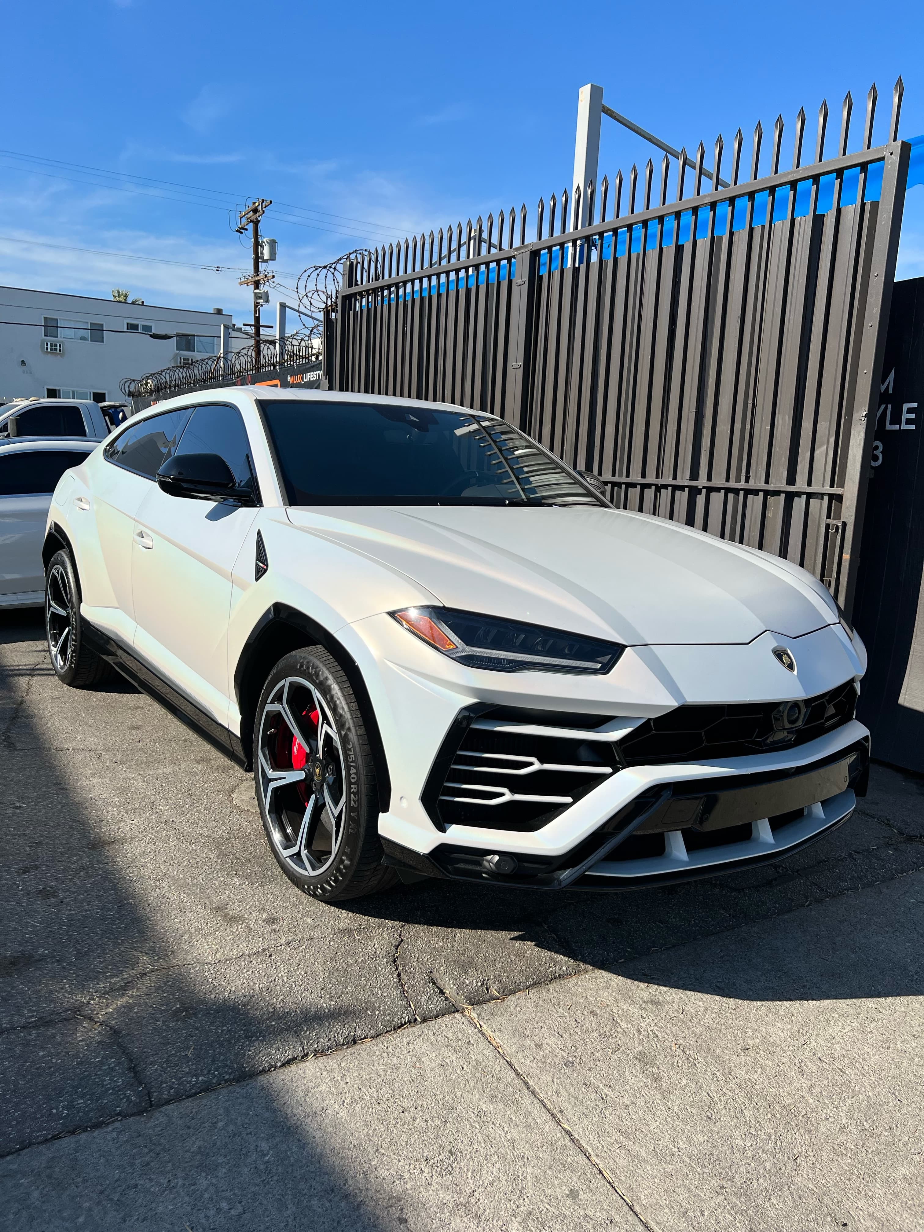 Lamborghini Urus after repair