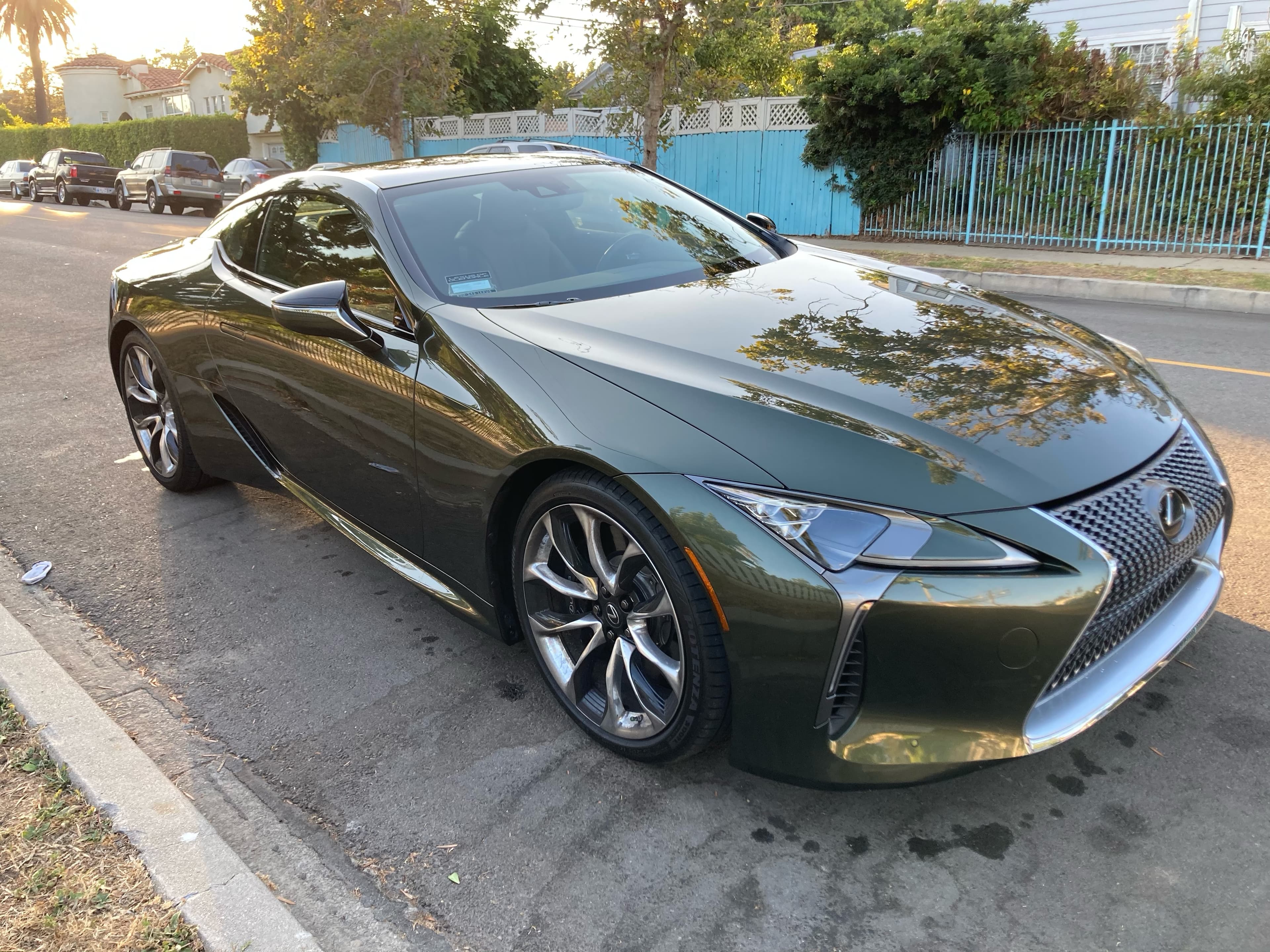 2024 Lexus LC500 after repair