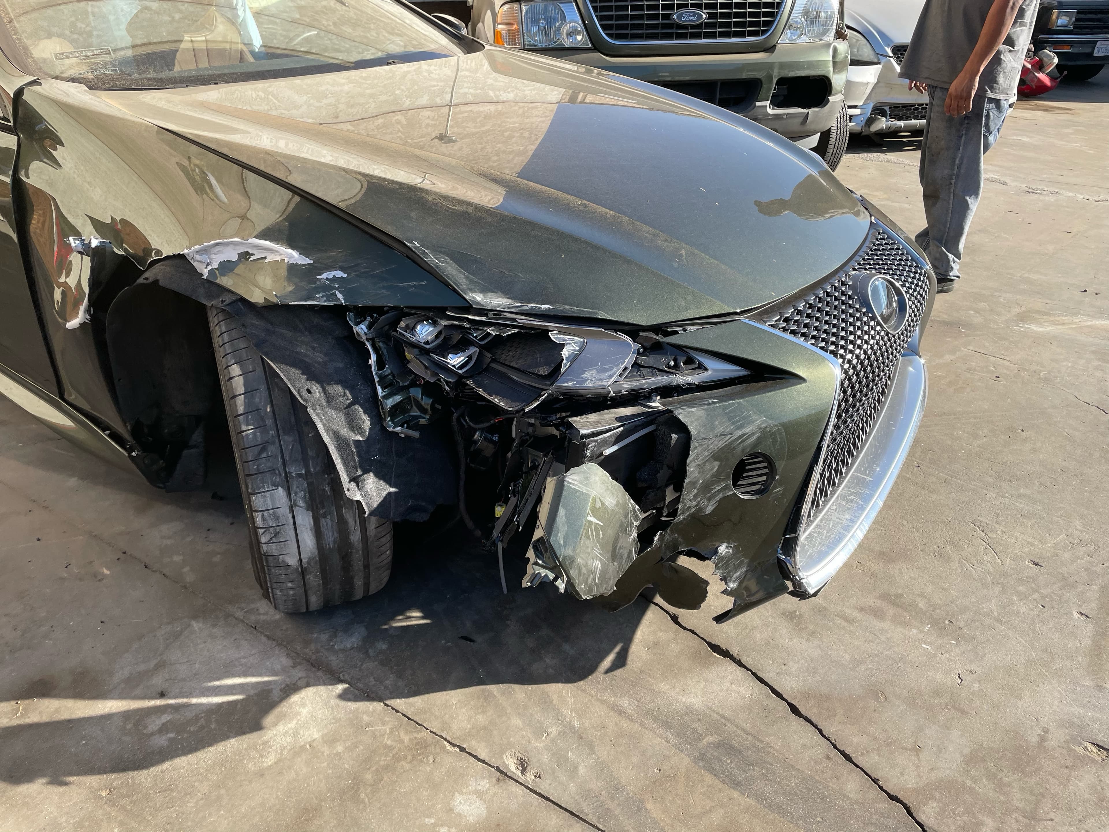 2024 Lexus LC500 before repair