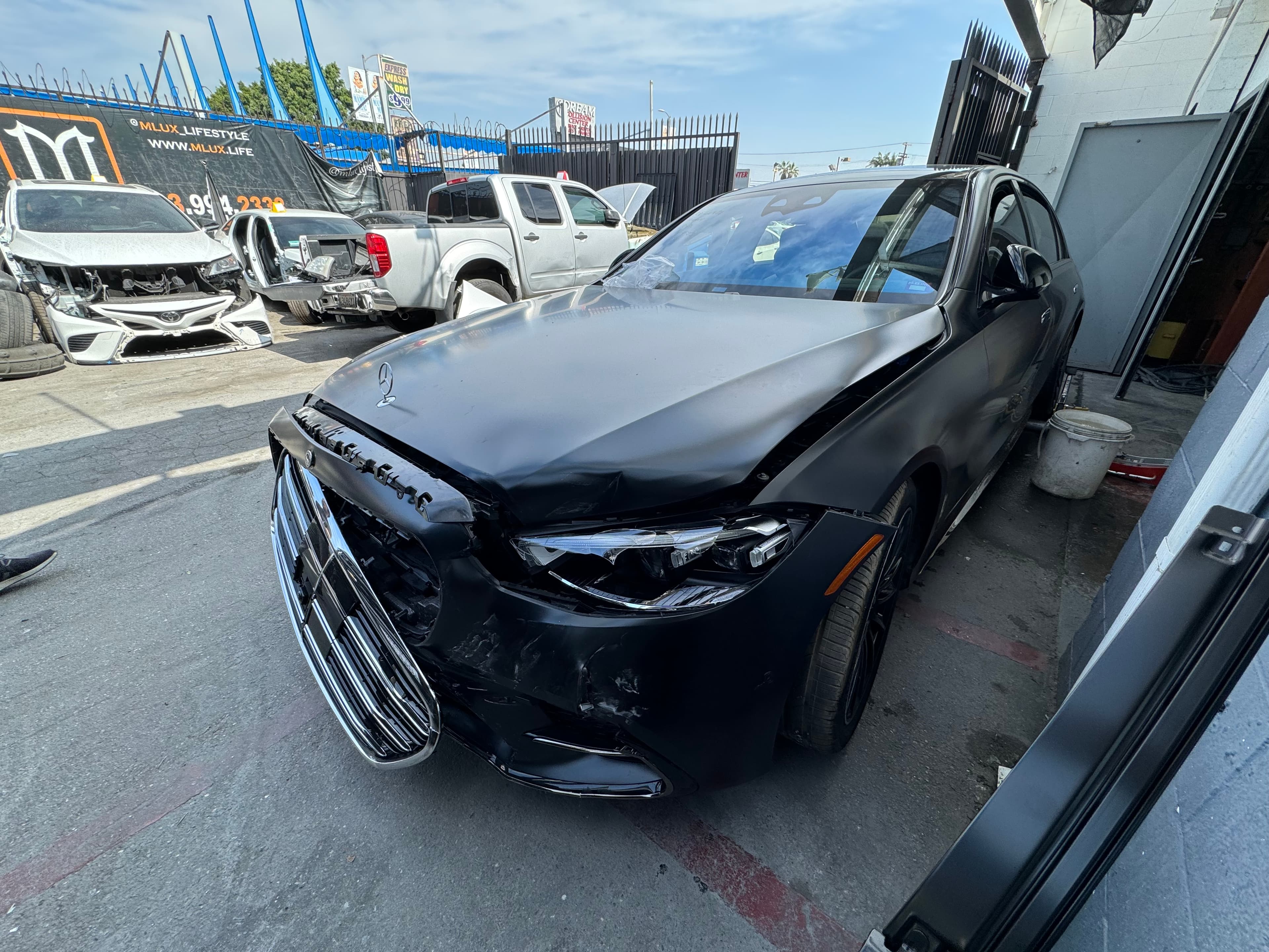 2023 Mercedes-Benz S580 before repair