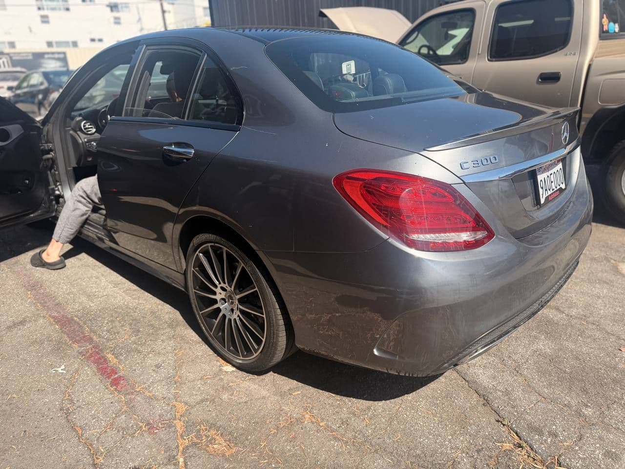 2018 Mercedes C300 after repair