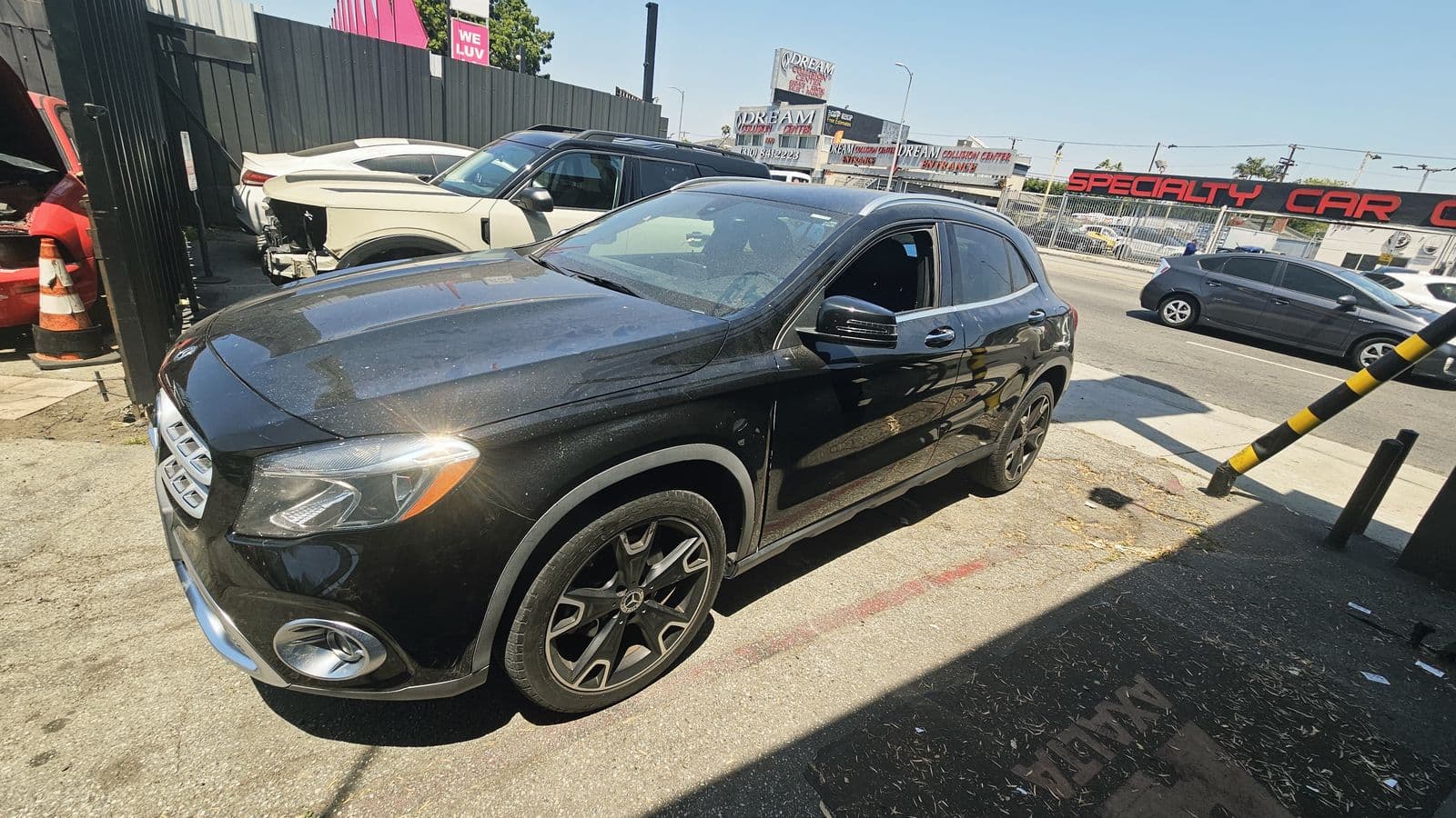 2019 Mercedes GLA250 after repair
