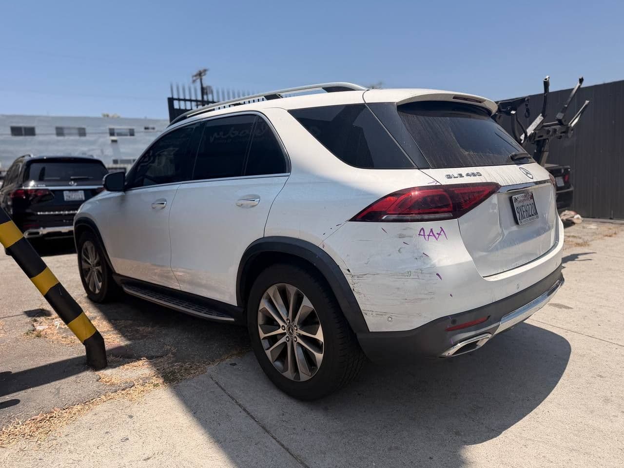 2020 Mercedes GLE 450 before repair