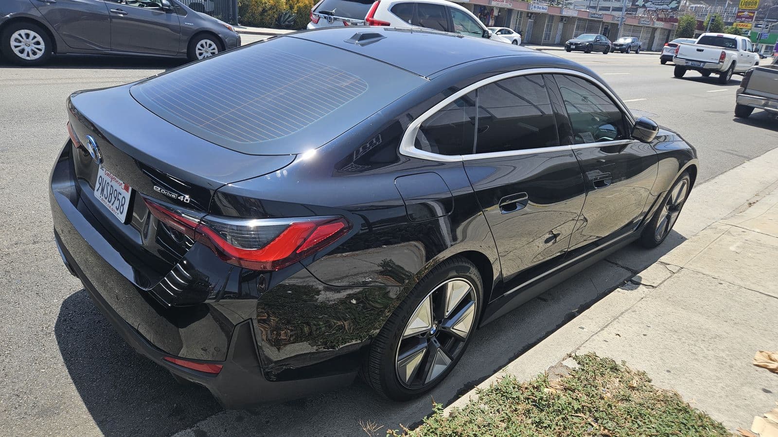 2025 BMW i4 before repair