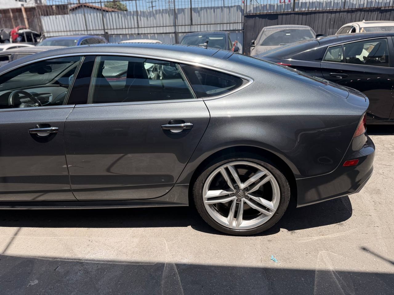 2016 Audi S7 after repair