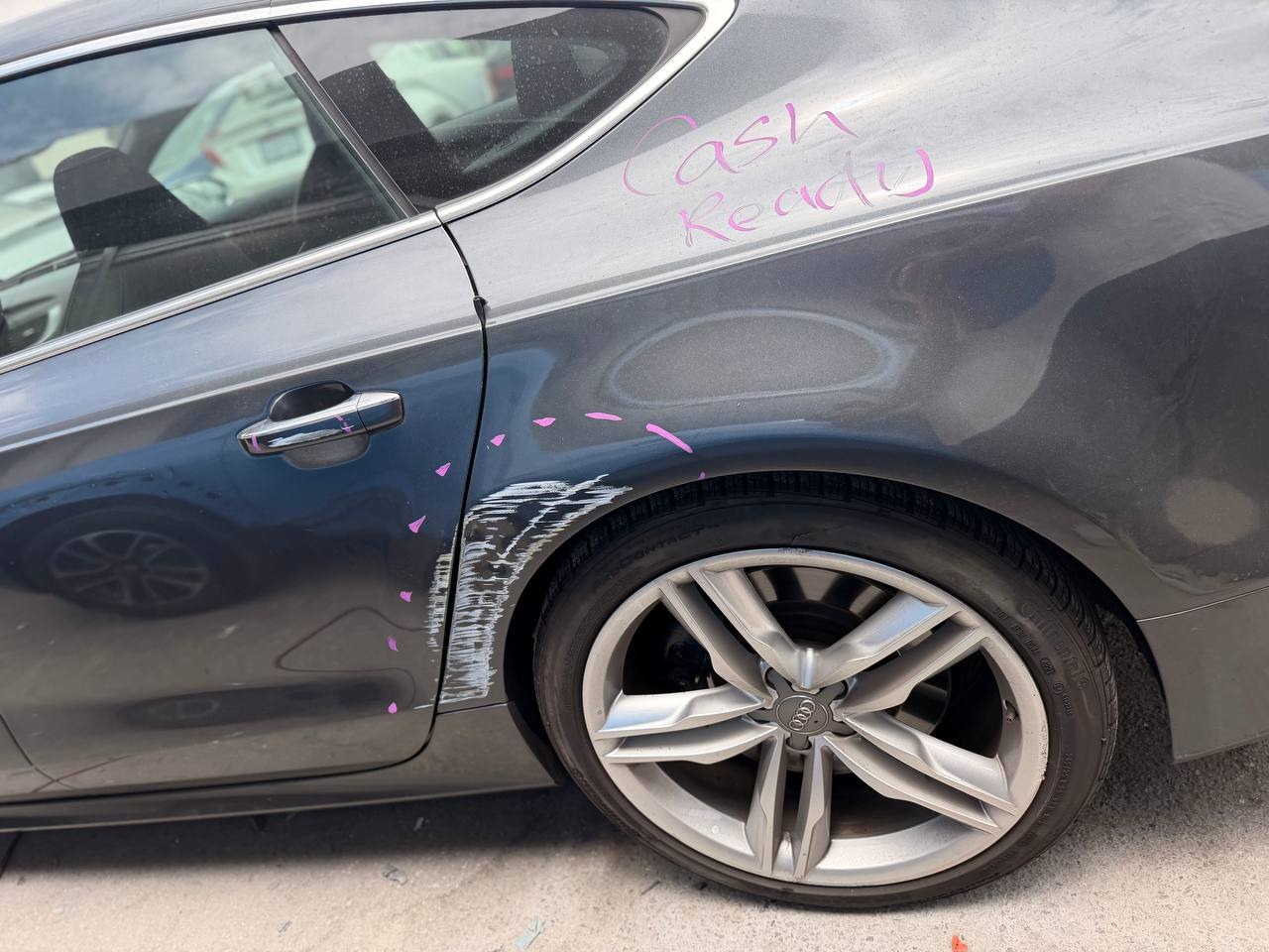 2016 Audi S7 before repair