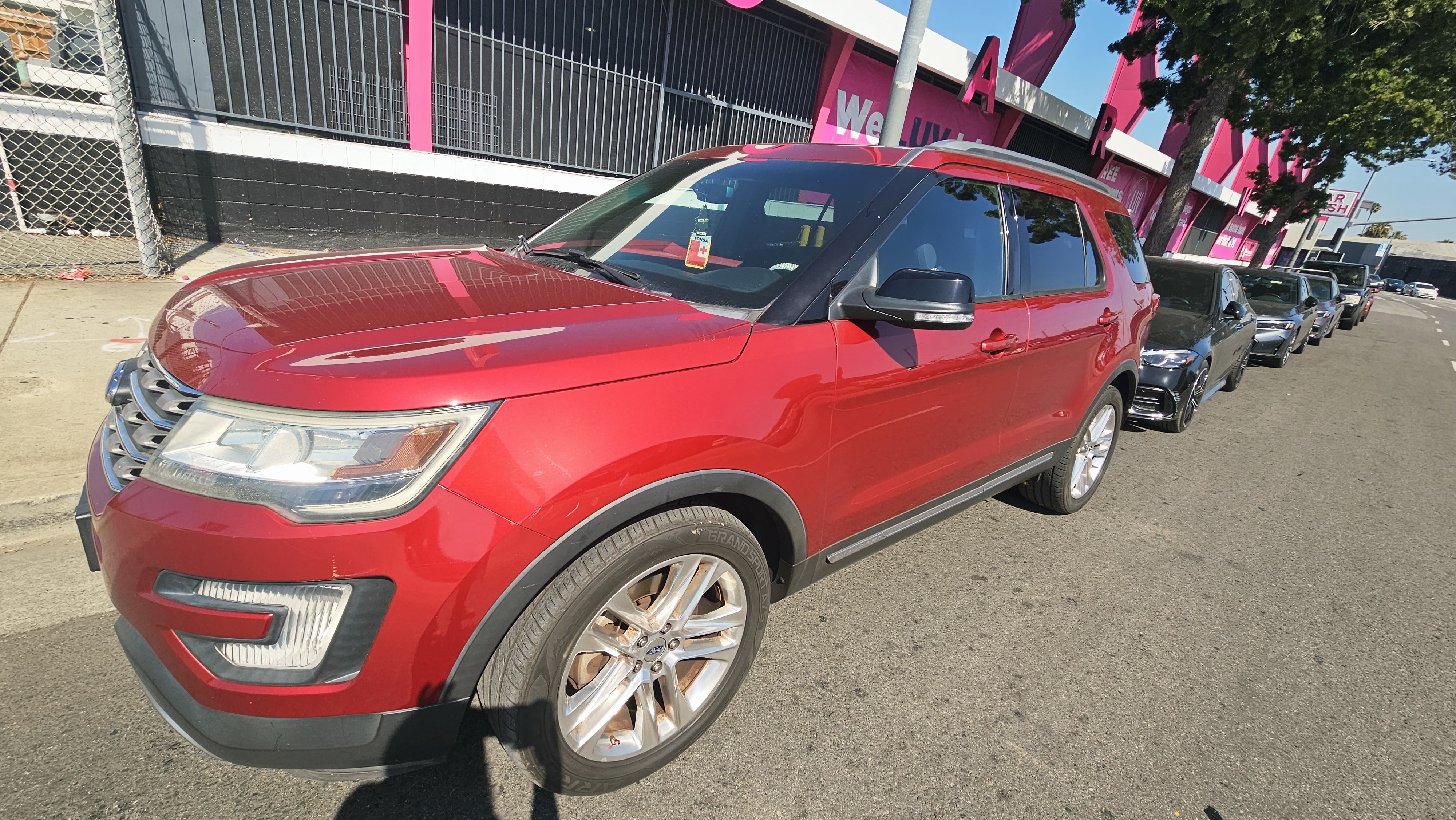 2016 Ford Explorer after repair