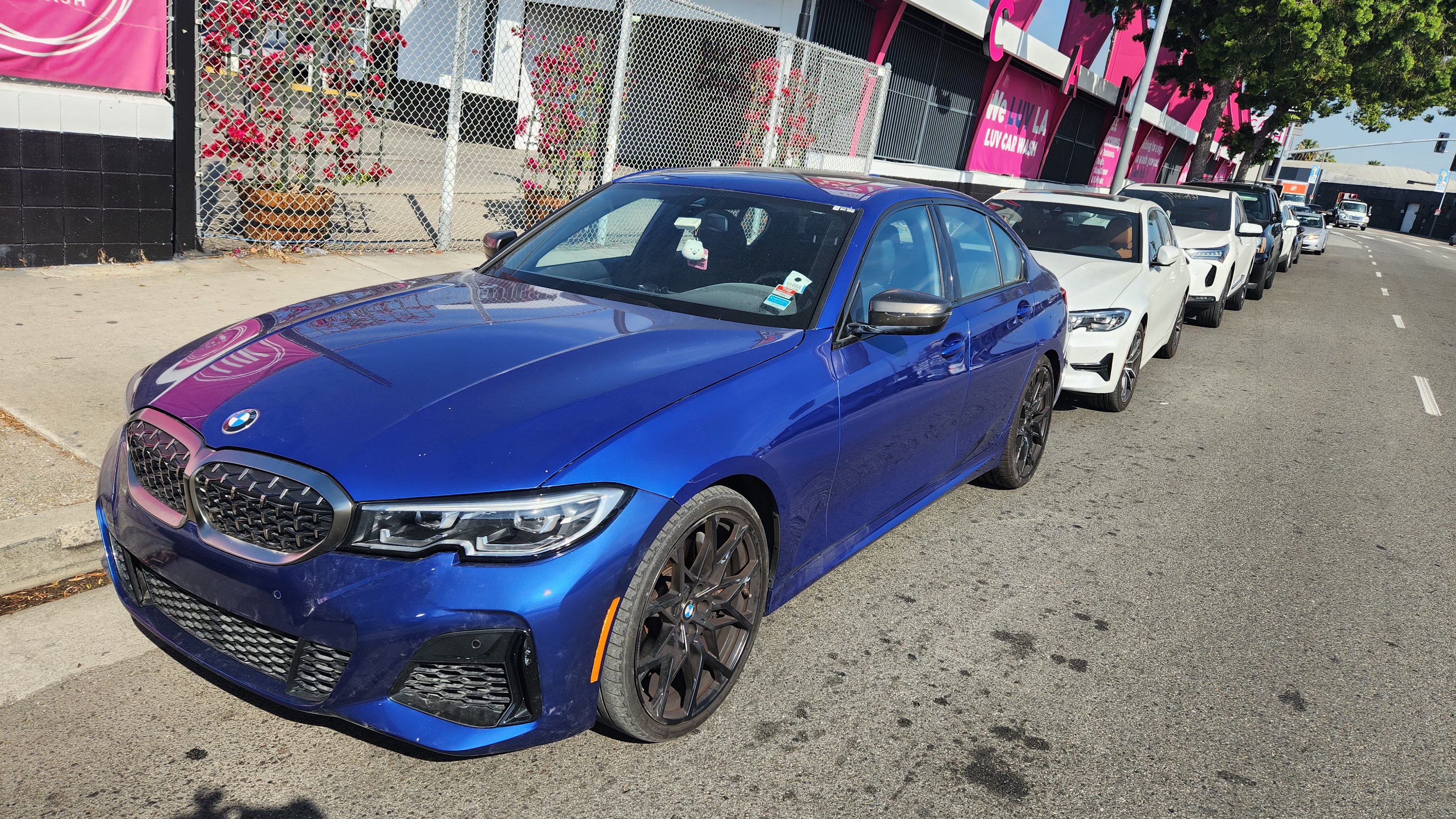 2020 BMW M340 after repair