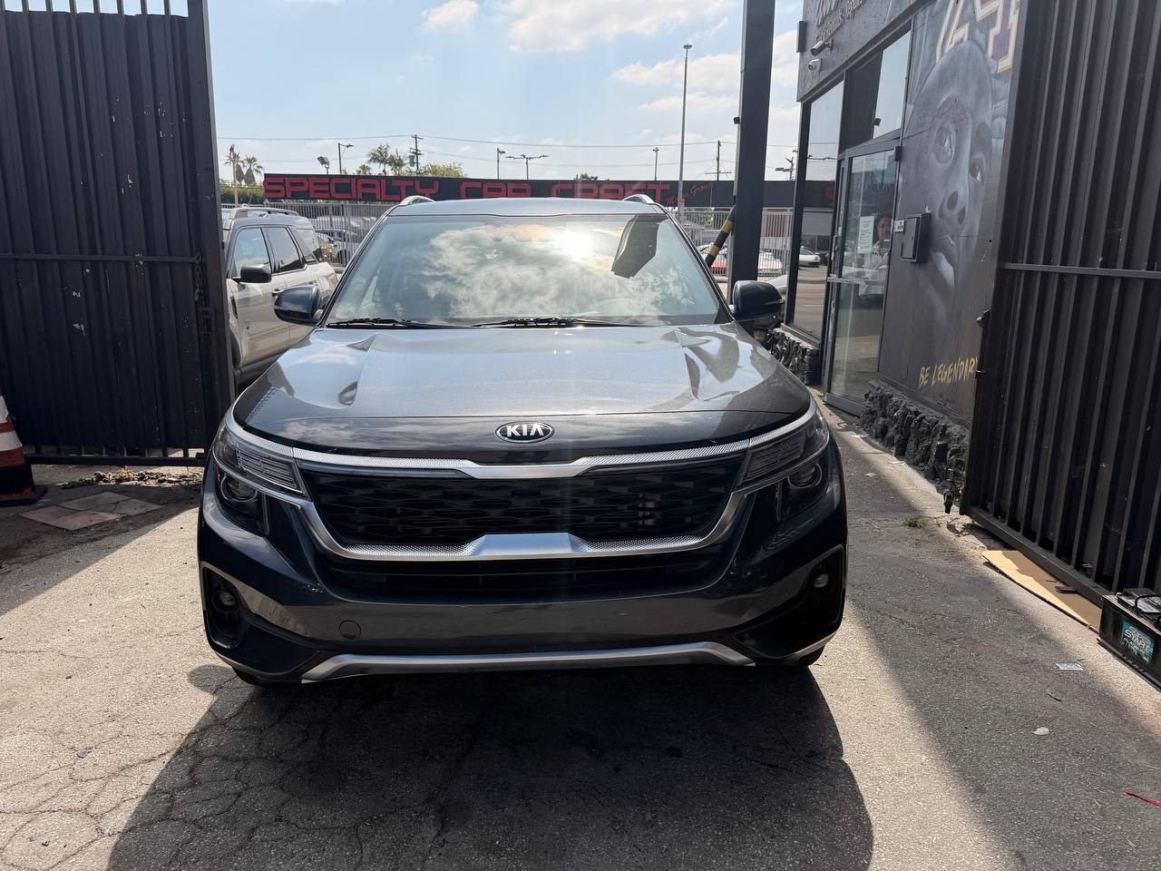 2021 Kia Seltos after repair