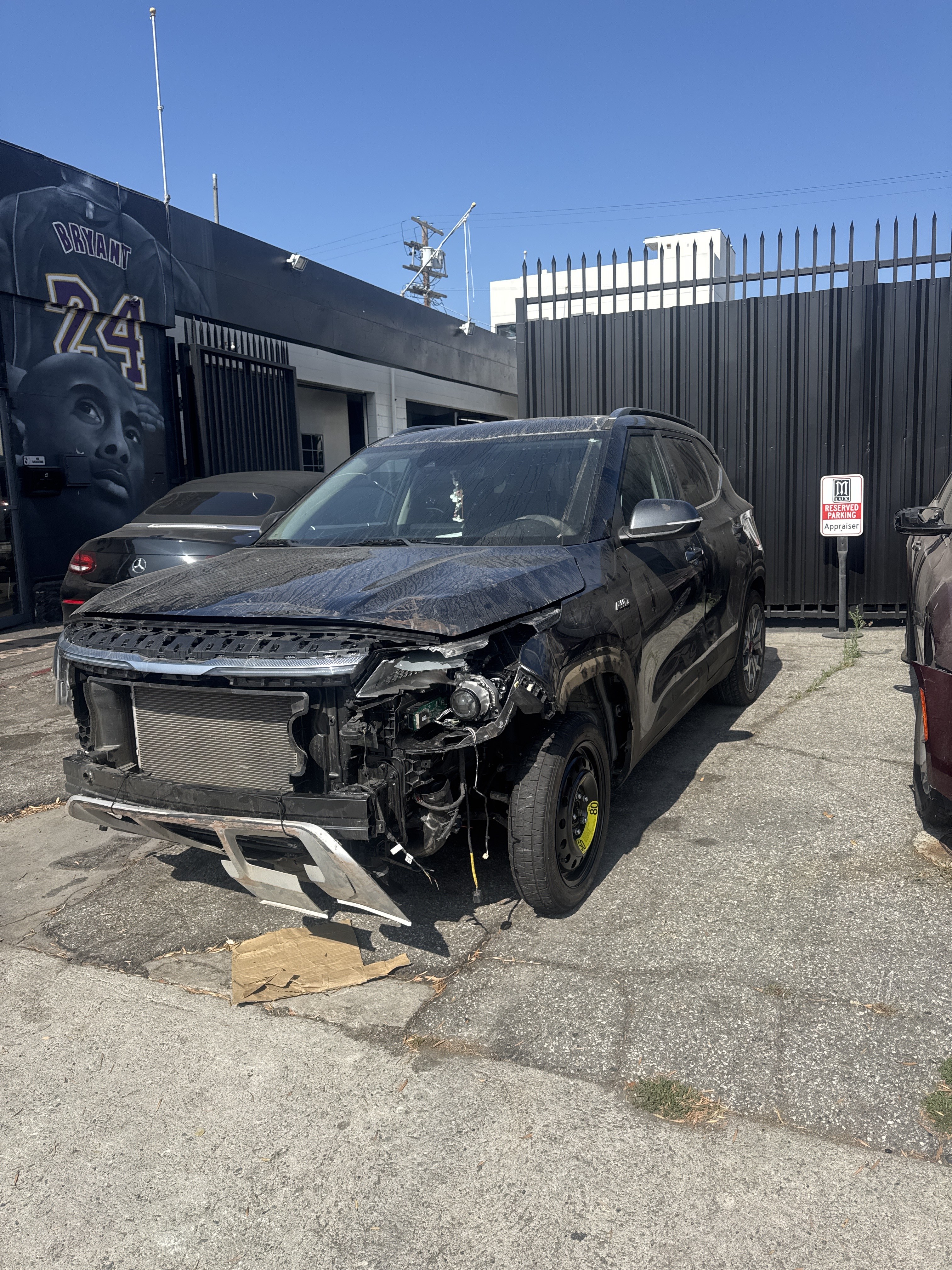 2021 Kia Seltos before repair