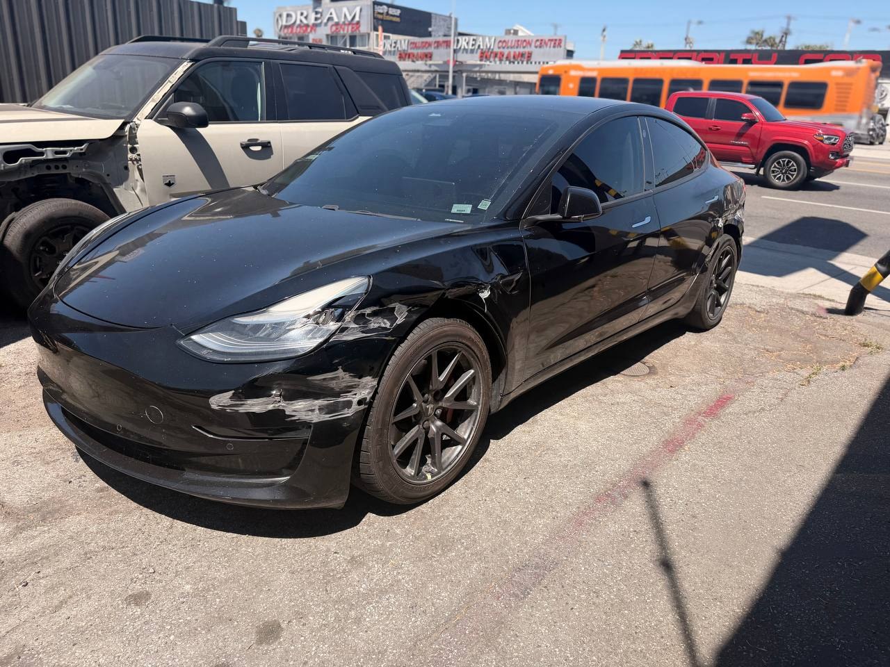 2022 Tesla Model 3 before repair
