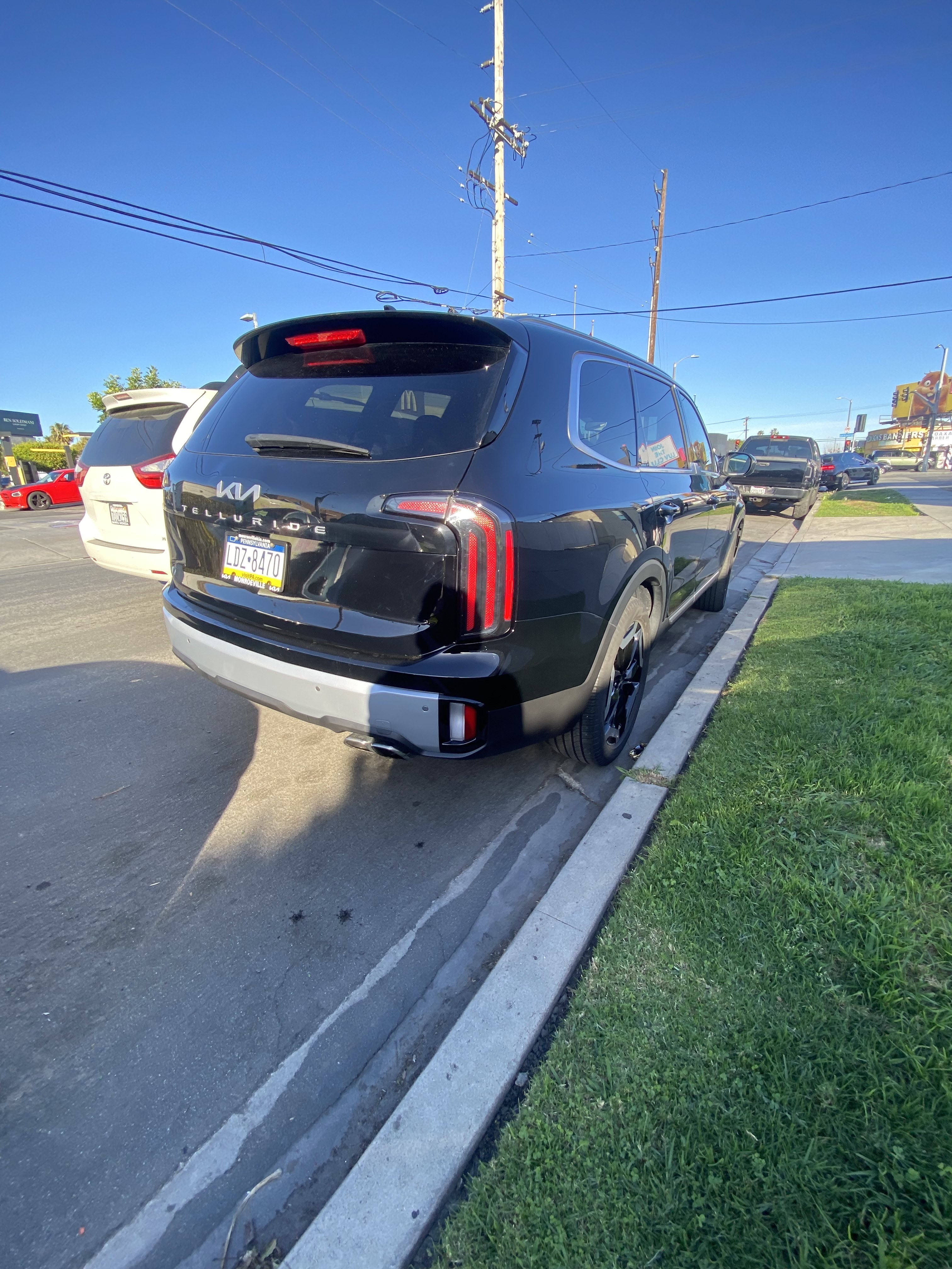 2023 Kia Telluride after repair