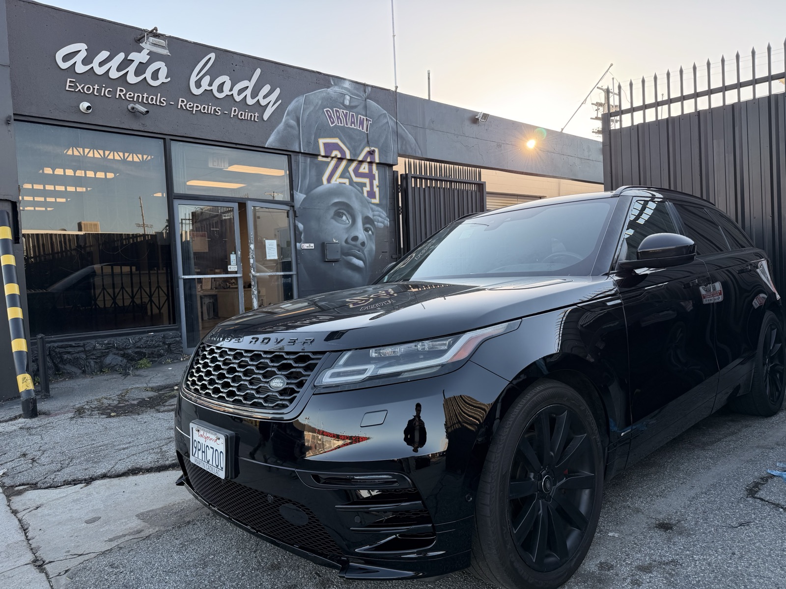 2020 Range Rover Velar after repair